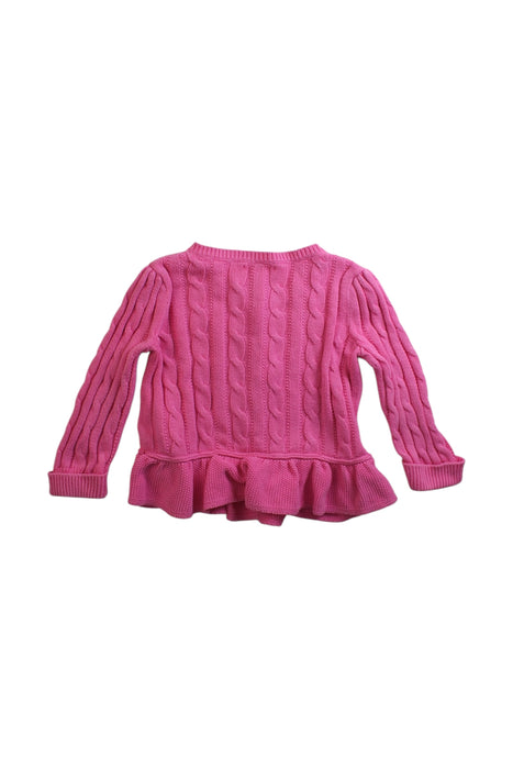 A Pink Cardigans from Ralph Lauren in size 12-18M for girl. (Back View)