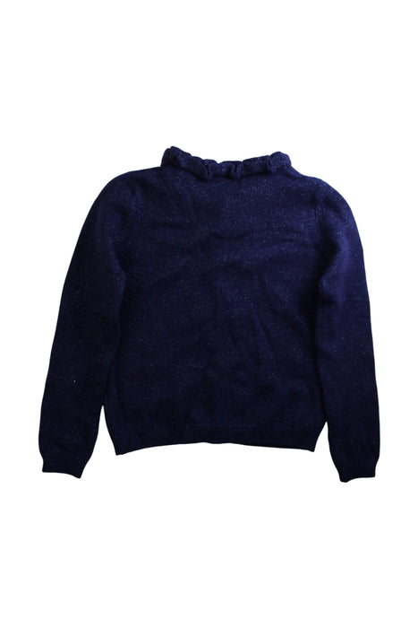 A Navy Cardigans from Kingkow in size 12Y for girl. (Back View)