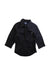 A Black Long Sleeve Shirts from Polo Ralph Lauren in size 7Y for girl. (Front View)