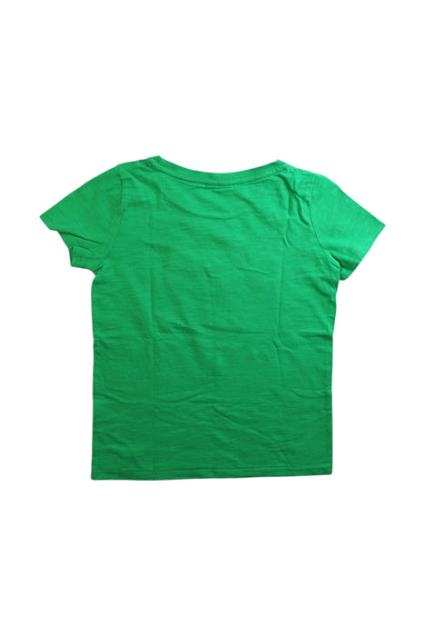 A Green Short Sleeve T Shirts from Seed in size 6T for boy. (Back View)
