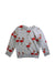 A Grey Long Sleeve Tops from Seed in size 6T for boy. (Front View)