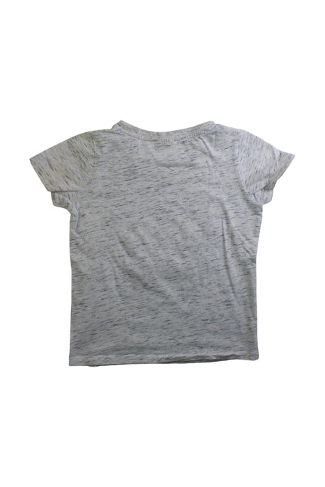 A Grey Short Sleeve T Shirts from Seed in size 5T for boy. (Back View)