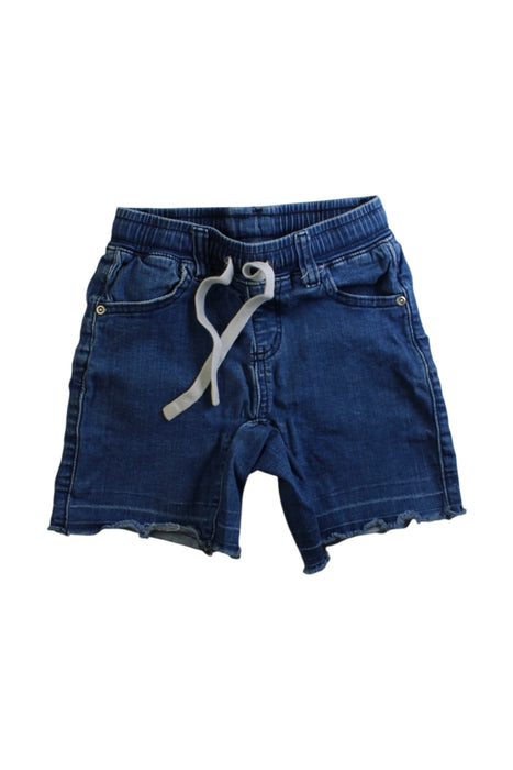 A Blue Shorts from Seed in size 6T for boy. (Front View)