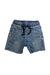 A Blue Shorts from Seed in size 7Y for boy. (Front View)