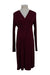 A Burgundy Long Sleeve Dresses from Mayarya in size Maternity-S for maternity. (Front View)