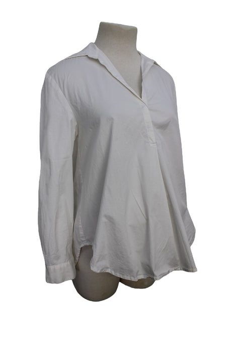 A White Long Sleeve Shirts from Mayarya in size Maternity-S for maternity. (Back View)