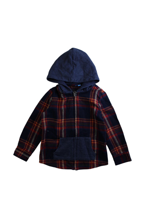 A Navy Lightweight Jackets from Andy & Evan in size 4T for boy. (Front View)