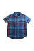 A Multicolour Short Sleeve Shirts from Polo Ralph Lauren in size 5T for boy. (Front View)