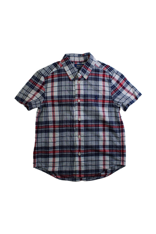 A Multicolour Short Sleeve Shirts from Polo Ralph Lauren in size 5T for boy. (Front View)
