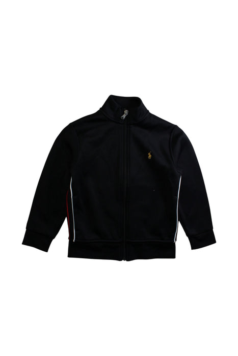 A Black Lightweight Jackets from Polo Ralph Lauren in size 4T for boy. (Front View)
