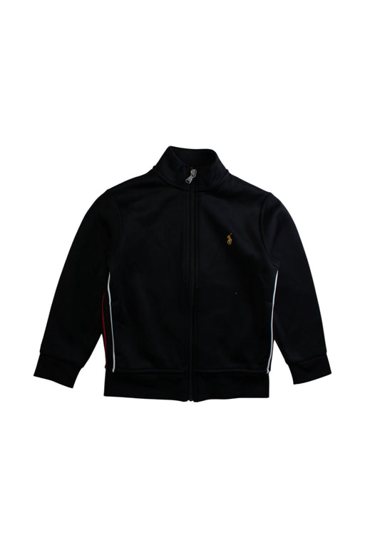 A Black Lightweight Jackets from Polo Ralph Lauren in size 4T for boy. (Front View)