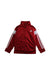A Red Lightweight Jackets from Adidas in size 4T for neutral. (Front View)