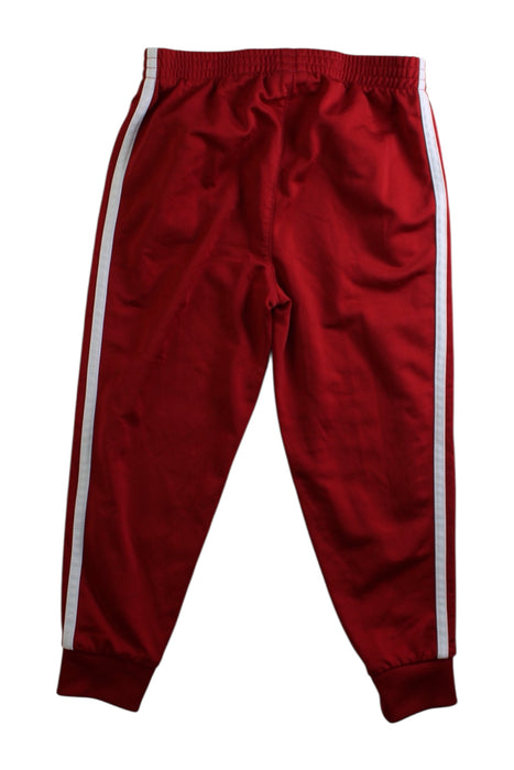 A Red Active Pants from Adidas in size 4T for neutral. (Back View)