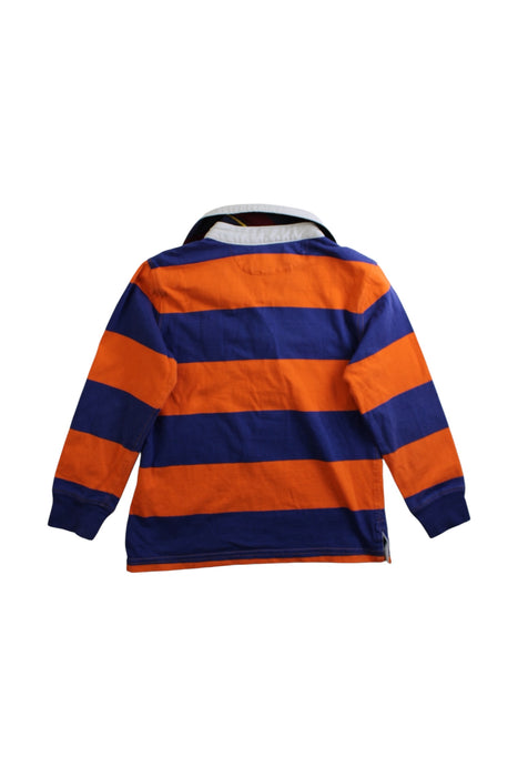 A Blue Long Sleeve Polos from Polo Ralph Lauren in size 5T for boy. (Back View)