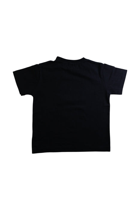 A Black Short Sleeve T Shirts from BAPE KIDS in size 7Y for boy. (Back View)