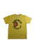A Yellow Short Sleeve T Shirts from BAPE KIDS in size 7Y for boy. (Front View)
