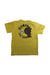 A Yellow Short Sleeve T Shirts from BAPE KIDS in size 7Y for boy. (Back View)