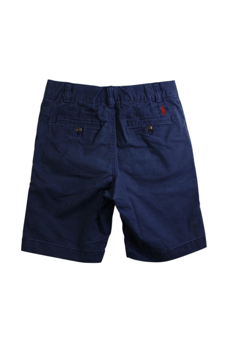 A Navy Shorts from Polo Ralph Lauren in size 8Y for boy. (Back View)