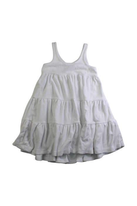 A White Sleeveless Dresses from Polo Ralph Lauren in size 6T for girl. (Back View)