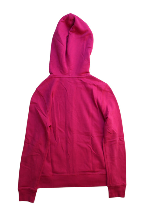 A Pink Hooded Sweatshirts from Polo Ralph Lauren in size 10Y for girl. (Back View)