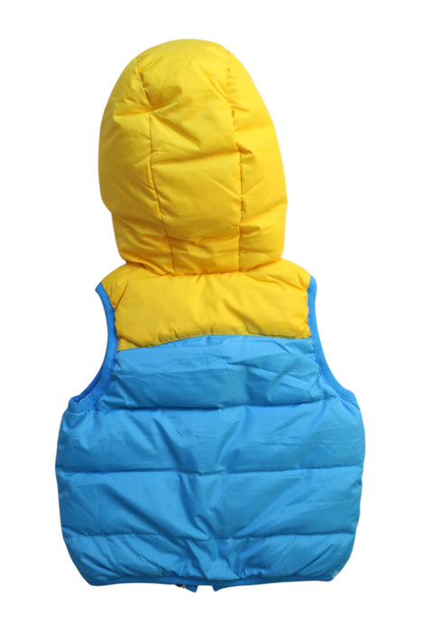 A Multicolour Puffer/Quilted Jackets from Bape by A Bathing Ape in size 4T for neutral. (Back View)