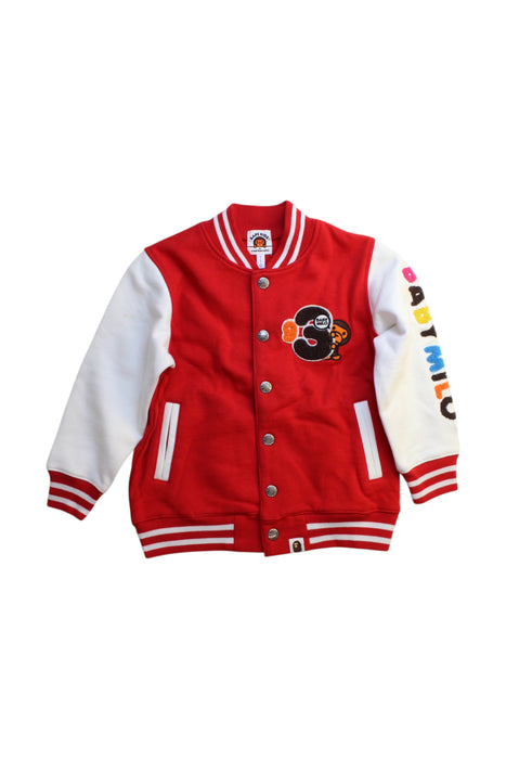 A Multicolour Lightweight Jackets from Bape by A Bathing Ape in size 4T for boy. (Front View)