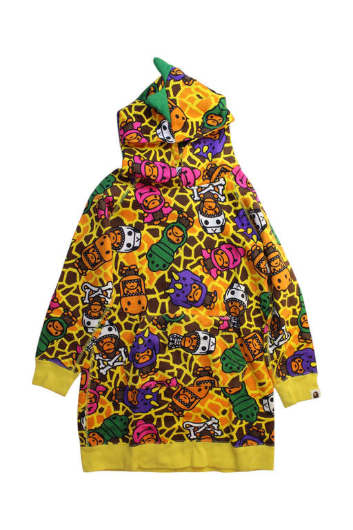 A Multicolour Hooded Sweatshirts from Bape by A Bathing Ape in size 8Y for girl. (Front View)