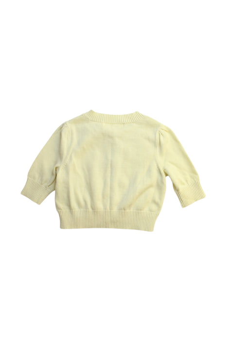 A Yellow Cardigans from Nicholas & Bears in size 6-12M for girl. (Back View)