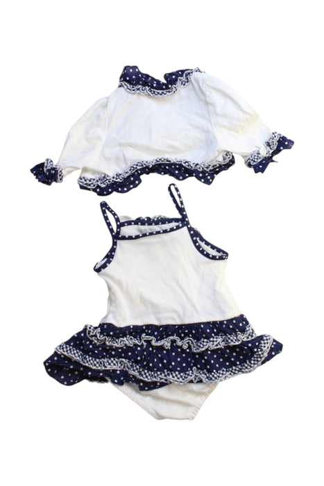 A Navy Skirt Sets from Nicholas & Bears in size 0-3M for girl. (Back View)