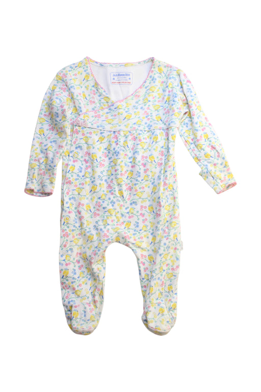 A Multicolour Long Sleeve Rompers from Jojo Maman Bébé in size 6-12M for girl. (Front View)
