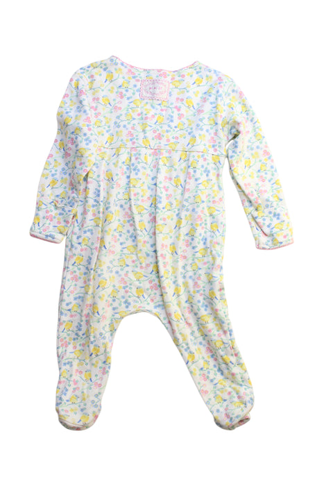 A Multicolour Long Sleeve Rompers from Jojo Maman Bébé in size 6-12M for girl. (Back View)