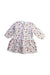 A White Long Sleeve Dresses from Petit Bateau in size 12-18M for girl. (Front View)