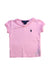 A Pink Short Sleeve Tops from Ralph Lauren in size 6-12M for girl. (Front View)