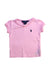 A Pink Short Sleeve Tops from Ralph Lauren in size 6-12M for girl. (Front View)