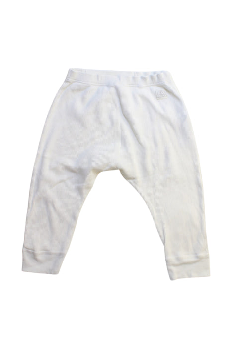 A White Casual Pants from Petit Bateau x Jean Jullien in size 6-12M for girl. (Front View)