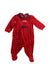 A Red Onesies from Chicco in size 0-3M for girl. (Front View)