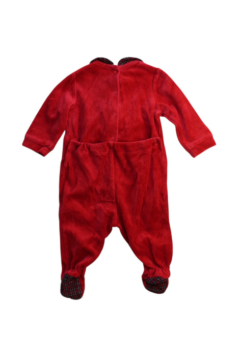 A Red Onesies from Chicco in size 0-3M for girl. (Back View)