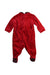 A Red Onesies from Chicco in size 0-3M for girl. (Back View)