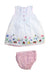 A Multicolour Dress Sets from Jojo Maman Bébé in size 12-18M for girl. (Back View)