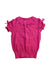 A Pink Short Sleeve Tops from Nicholas & Bears in size 2T for girl. (Front View)