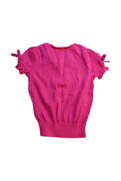 A Pink Short Sleeve Tops from Nicholas & Bears in size 2T for girl. (Back View)