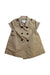 A Beige Coats from Burberry in size 3-6M for girl. (Front View)