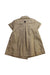 A Beige Coats from Burberry in size 3-6M for girl. (Back View)