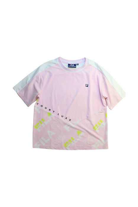 A Multicolour Short Sleeve T Shirts from Fila in size 12Y for girl. (Front View)