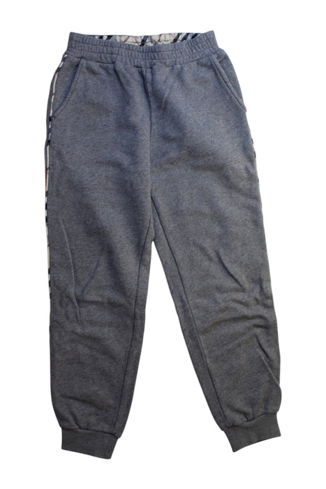 A Grey Sweatpants from Burberry in size 10Y for boy. (Front View)