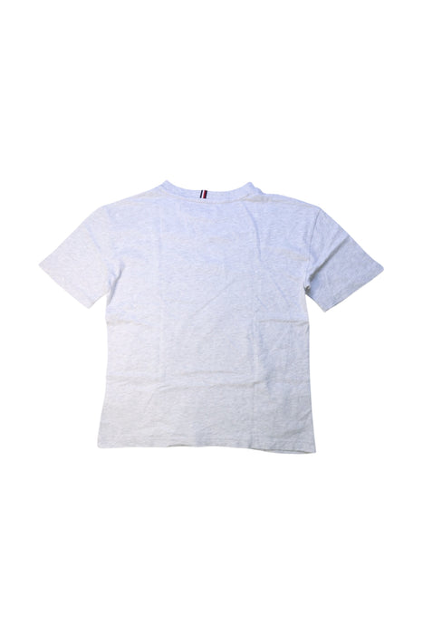 A White Short Sleeve T Shirts from Tommy Hilfiger in size 8Y for boy. (Back View)