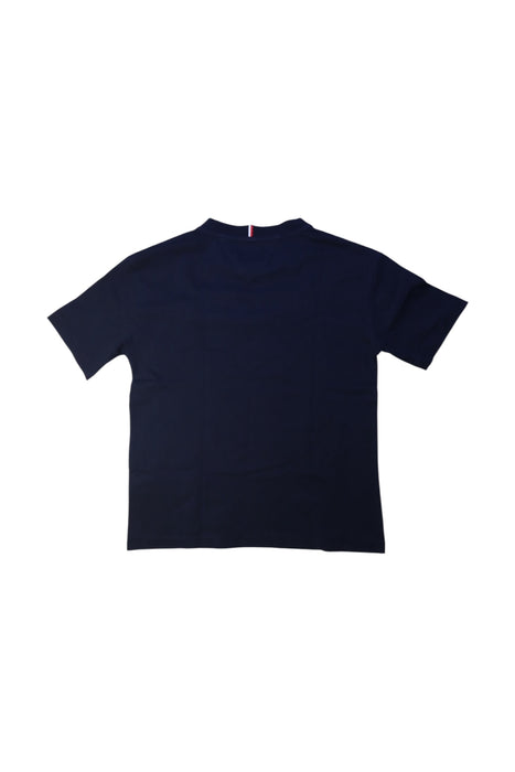 A Navy Short Sleeve T Shirts from Tommy Hilfiger in size 8Y for boy. (Back View)