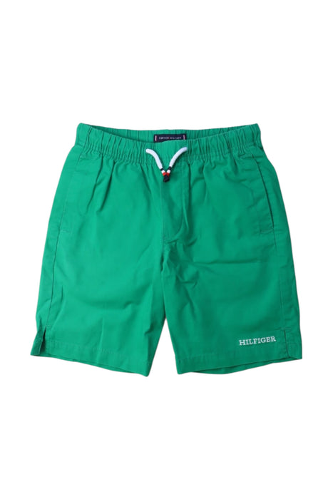 A Green Swim Shorts from Tommy Hilfiger in size 8Y for boy. (Front View)