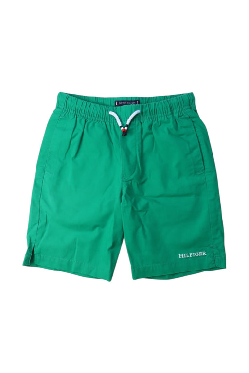 A Green Swim Shorts from Tommy Hilfiger in size 8Y for boy. (Front View)