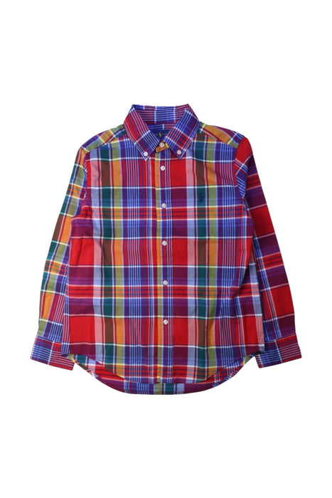 A Multicolour Long Sleeve Shirts from Ralph Lauren in size 7Y for boy. (Front View)